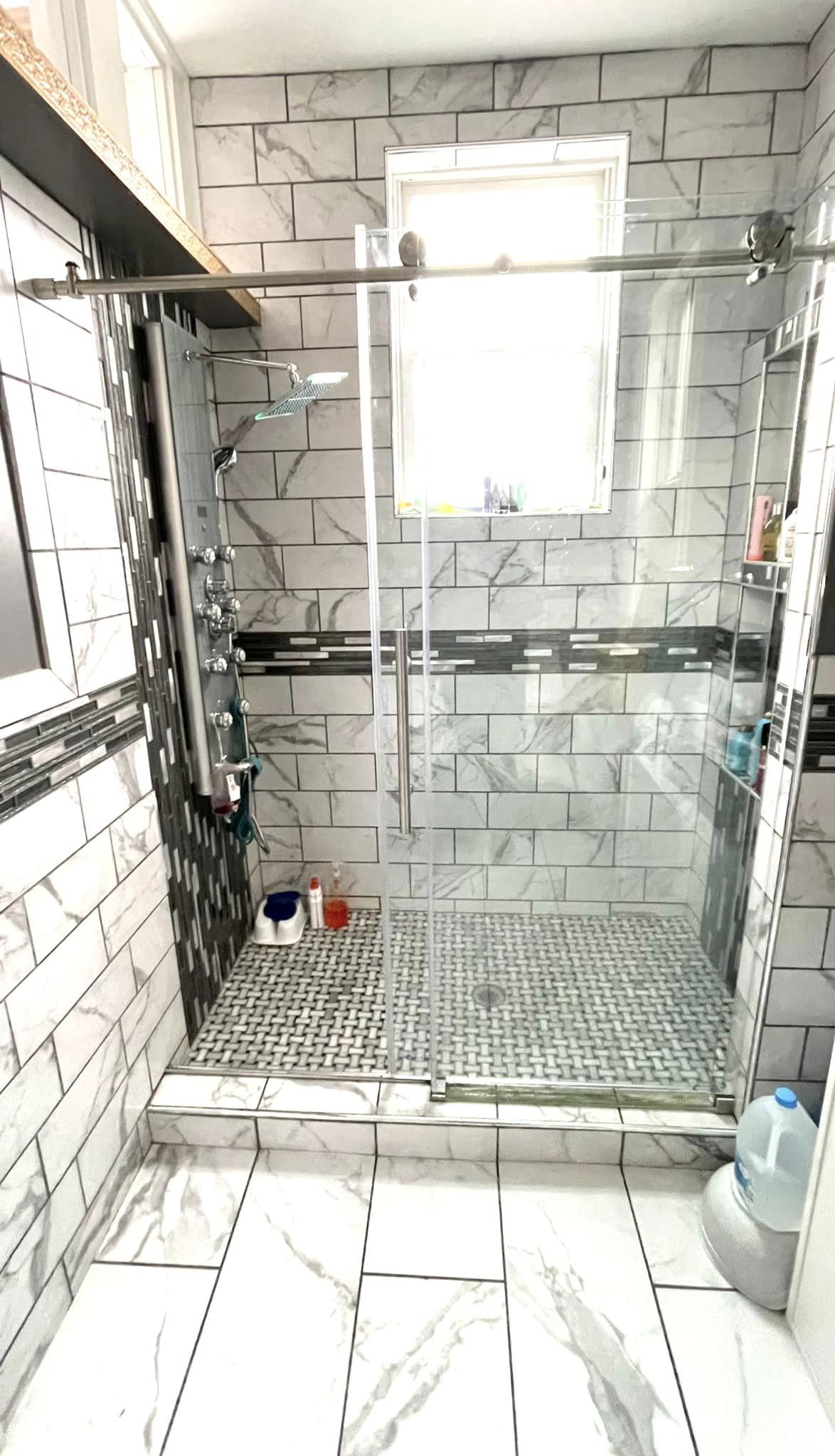 walk-in shower installation in pittsburgh