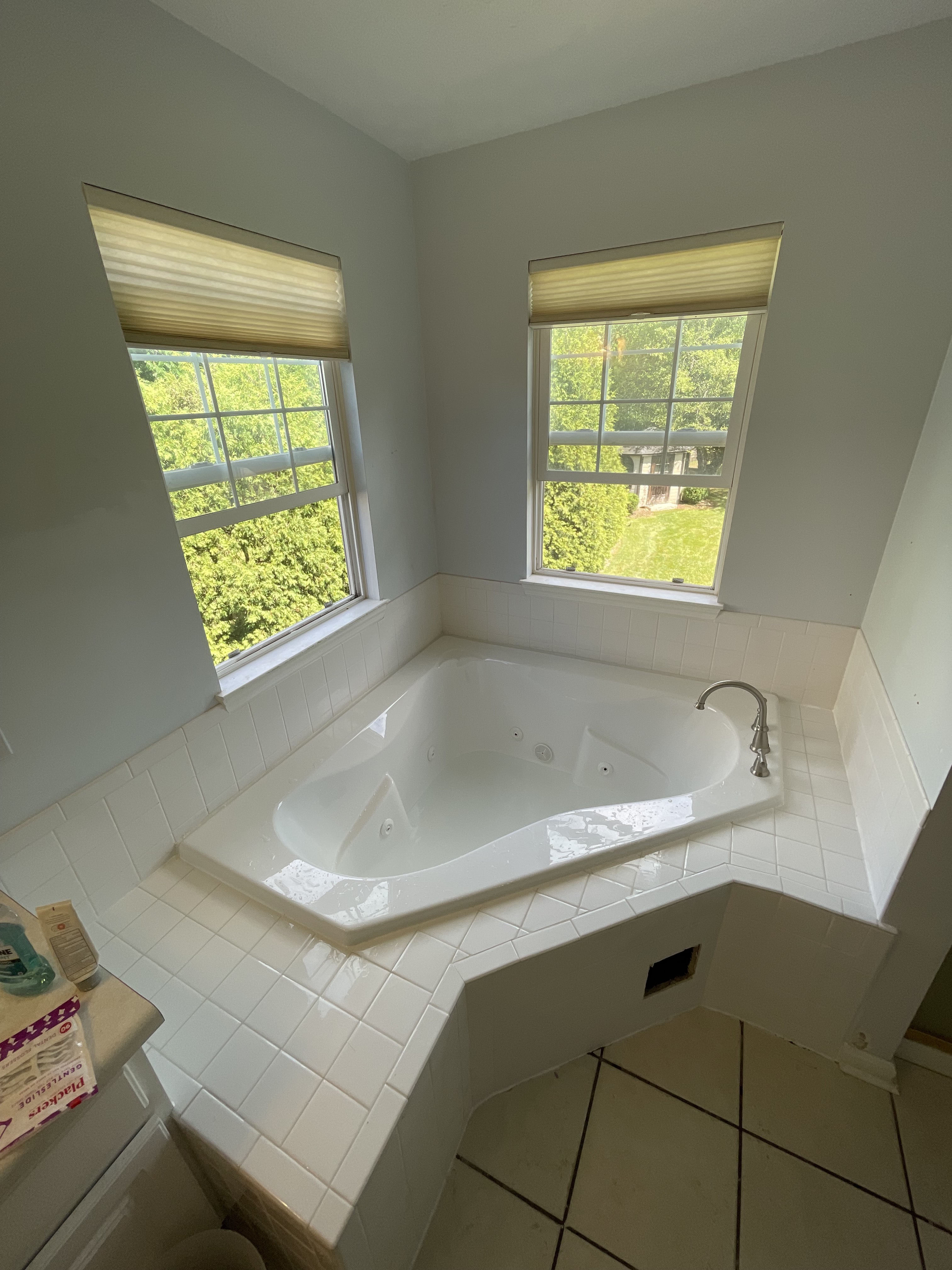 Corner Bathtub Conversion - Pittsburgh tub and shower
