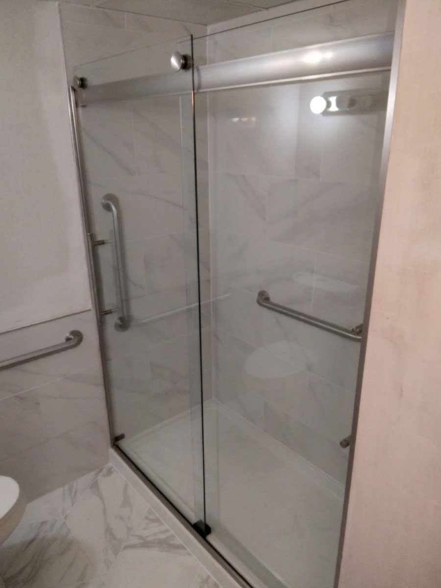 New Shower Stall Installation